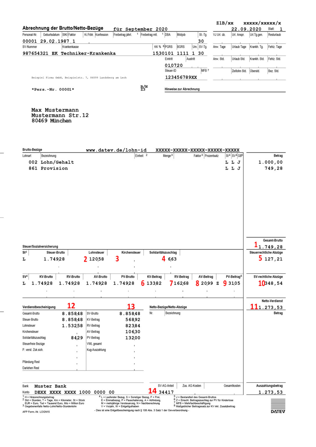 German Payslip How To Read Your Salary Slip 2024 Guid vrogue.co