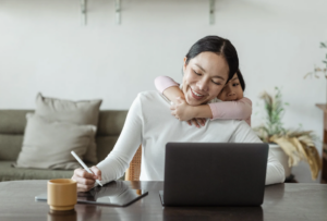 Woman looking at how to save on insurance costs