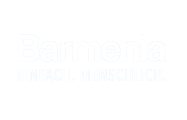 Barmenia - Logo gross weiß