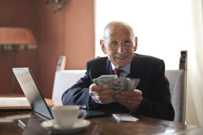 Older Man Retirement Savings bAV